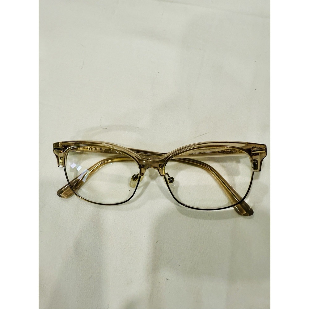 Dkny Eyeglasses Frame DY 5655-3709 Women's Light Gold Half Rim Square 53-15-140‎